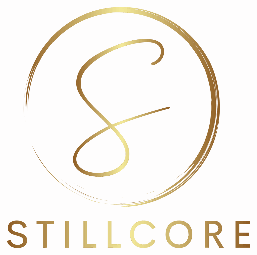 Golden logo with "S" and "Stillcore" text.